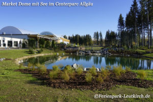 Market Dome – Center Parcs Park Allgäu, Foto Nov. 2018