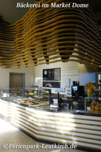 Bäckerei im Market Dome – Center Parcs Park Allgäu, Foto Nov. 2018