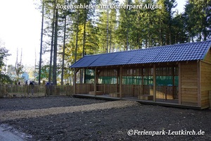 Bogenschießen – Center Parcs Park Allgäu, Foto Nov. 2018