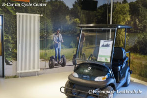 E-Car-Verleih – Center Parcs Park Allgäu, Foto Nov. 2018