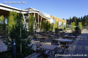 Biergarten am See – Center Parcs Park Allgäu, Foto Nov. 2018