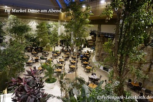 Market Dome – Center Parcs Park Allgäu, Foto Nov. 2018
