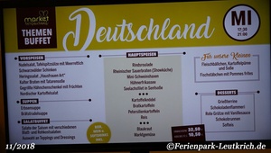 Market Restaurant – Center Parcs Park Allgäu, Foto Nov. 2018