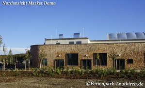 Market Dome Nordseite – Center Parcs Park Allgäu, Foto Nov. 2018