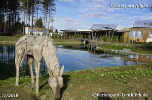 Reh am See – Center Parcs Park Allgäu, Foto Nov. 2018