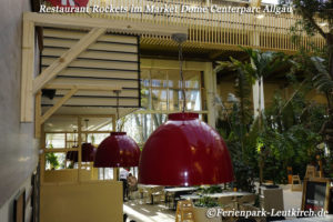 Restaurant Rockets Market Dome Centerparc Allgäu Ferienpark Leutkirch