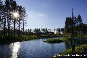 See im Zentralbereich – Center Parcs Park Allgäu, Foto Nov. 2018
