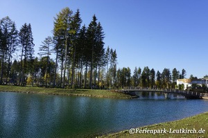 Seebrücke – Center Parcs Park Allgäu, Foto Nov. 2018