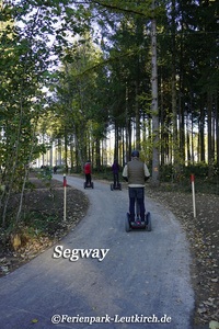 Segway-Tour – Center Parcs Park Allgäu, Foto Nov. 2018