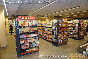 Supermarkt im Market Dome – Center Parcs Park Allgäu, Foto Nov. 2018