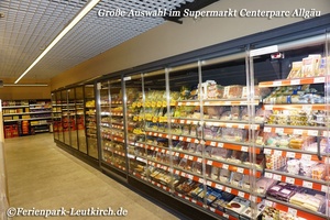 Supermarkt im Market Dome – Center Parcs Park Allgäu, Foto Nov. 2018