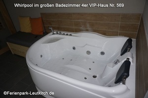 4er-VIP-Haus 569 – Badezimmer – Center Parcs Park Allgäu, Foto Dez. 2018