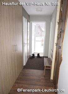 4er-VIP-Haus 569 – Flur – Center Parcs Park Allgäu, Foto Dez. 2018