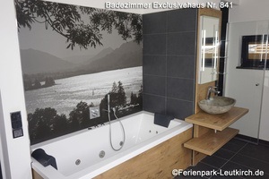 8er-Exclusivehaus 841 – Badezimmer – Center Parcs Park Allgäu, Foto Dez. 2018