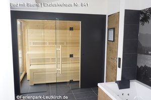 8er-Exclusivehaus 841 – Badezimmer – Center Parcs Park Allgäu, Foto Dez. 2018