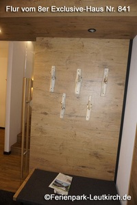 8er-Exclusivehaus 841 – Flur – Center Parcs Park Allgäu, Foto Dez. 2018