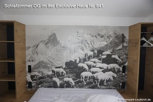 8er-Exclusivehaus 841 – Schlafzimmer – Center Parcs Park Allgäu, Foto Dez. 2018