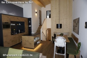 8er-Exclusivehaus 841 – Wohnbereich – Center Parcs Park Allgäu, Foto Dez. 2018