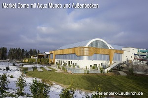 Außenbecken Aqua Mundo – Center Parcs Park Allgäu, Foto Dez. 2018