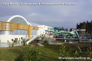 Außenbecken Aqua Mundo – Center Parcs Park Allgäu, Foto Dez. 2018