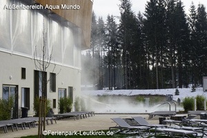 Außenbecken Aqua Mundo – Center Parcs Park Allgäu, Foto Dez. 2018