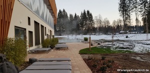 Außenbecken Aqua Mundo – Center Parcs Park Allgäu, Foto Dez. 2018