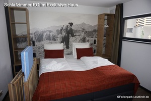 Exclusivehaus – Schlafzimmer – Center Parcs Park Allgäu, Foto Dez. 2018