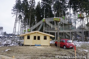 Hochseilgarten – Center Parcs Park Allgäu, Foto Dez. 2018