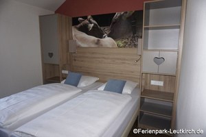 Premiumhaus – Schlafzimmer – Center Parcs Park Allgäu, Foto Dez. 2018