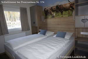 Premiumhaus – Schlafzimmer – Center Parcs Park Allgäu, Foto Dez. 2018