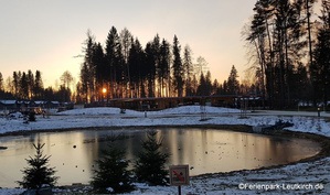 Zentralbereich im Winter – Center Parcs Park Allgäu, Foto Dez. 2018