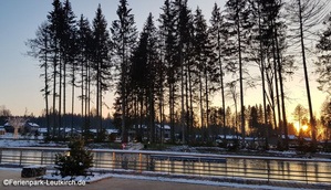 Zentralbereich im Winter – Center Parcs Park Allgäu, Foto Dez. 2018