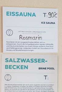Anwendungen im Deep Nature Spa – Center Parcs Park Allgäu, Foto März 2019