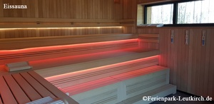 Eis-Sauna – Center Parcs Park Allgäu, Foto März 2019
