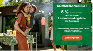 Sommerangebote 5 Prozent