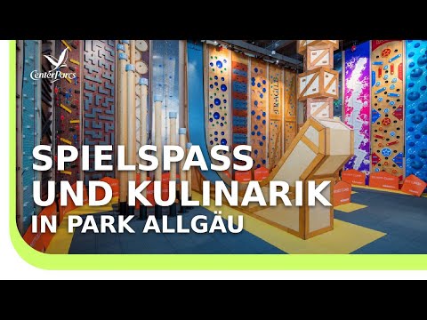 Aktivitäten und Restaurants im Market Dome – Video Center Parcs Allgäu