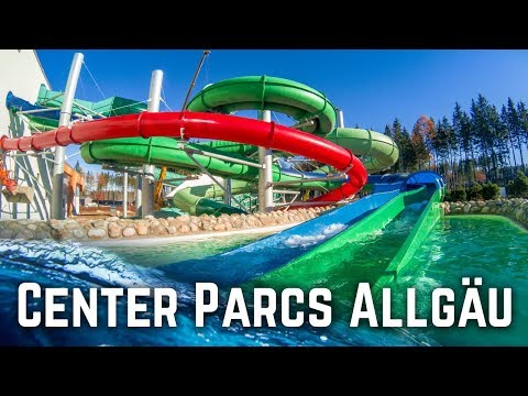 Alle Rutschen aus Fahrersicht – Video Center Parcs Allgäu
