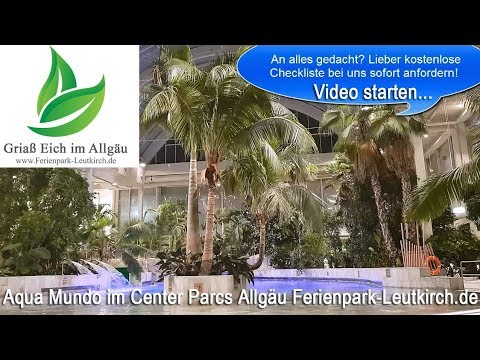 Kinderbecken & Rutschen – Video Center Parcs Allgäu