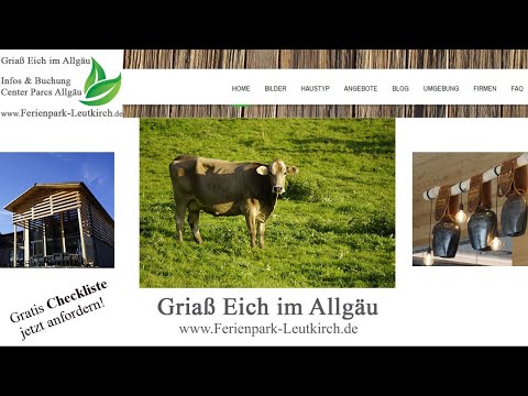 Familienurlaub im Center Parcs Allgäu – unsere Checkliste – Video Center Parcs Allgäu