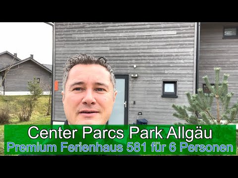Premium-Ferienhaus 581 für 6 Personen – Video Center Parcs Allgäu